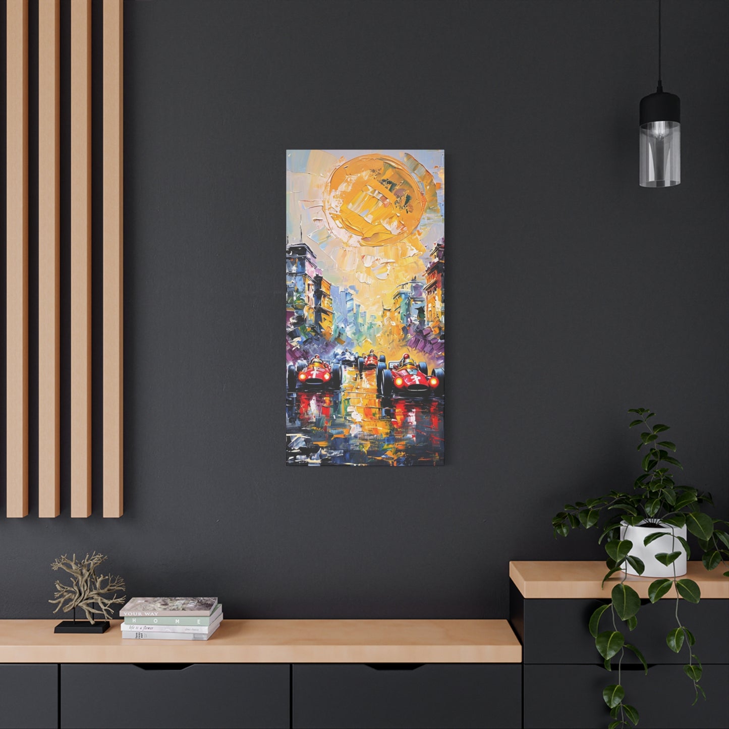 Vintage Formula One Canvas Print