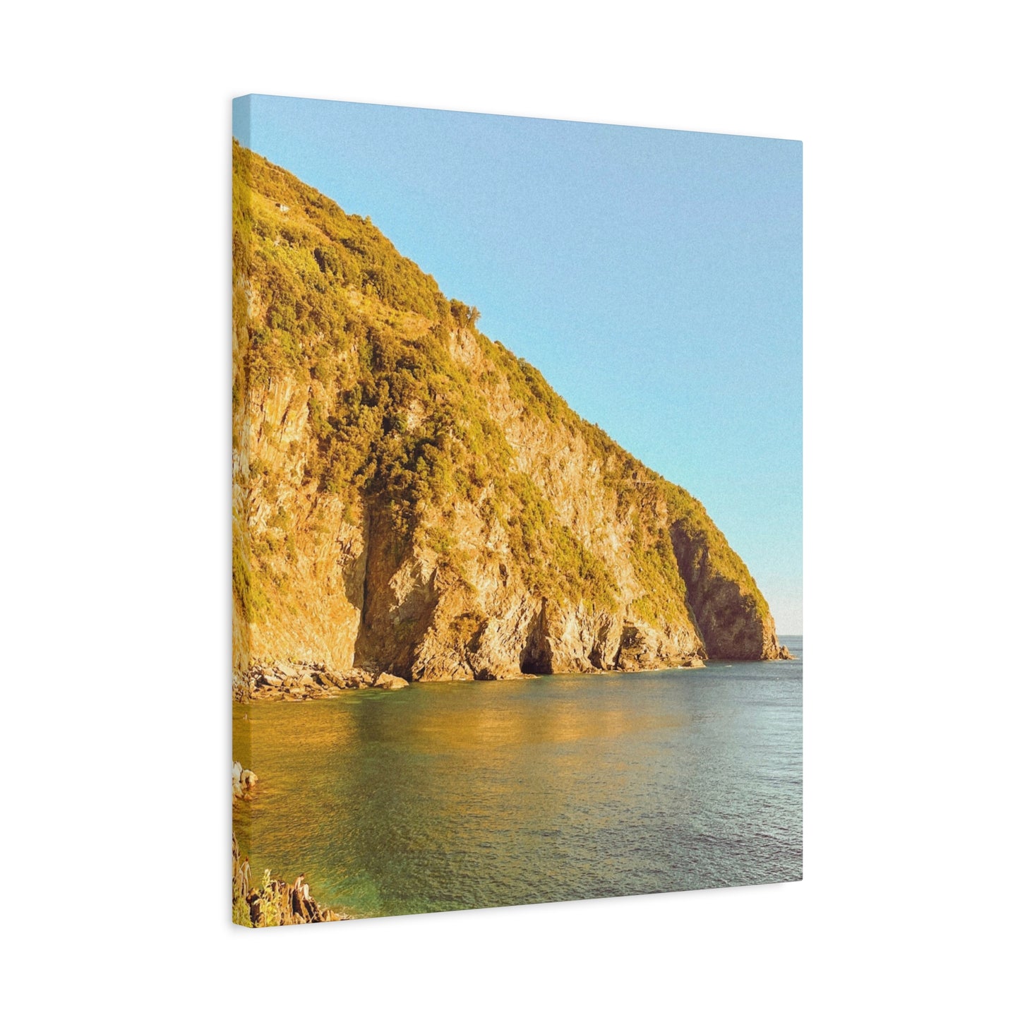 Cinque Terre Italy Cliffside Canvas Print