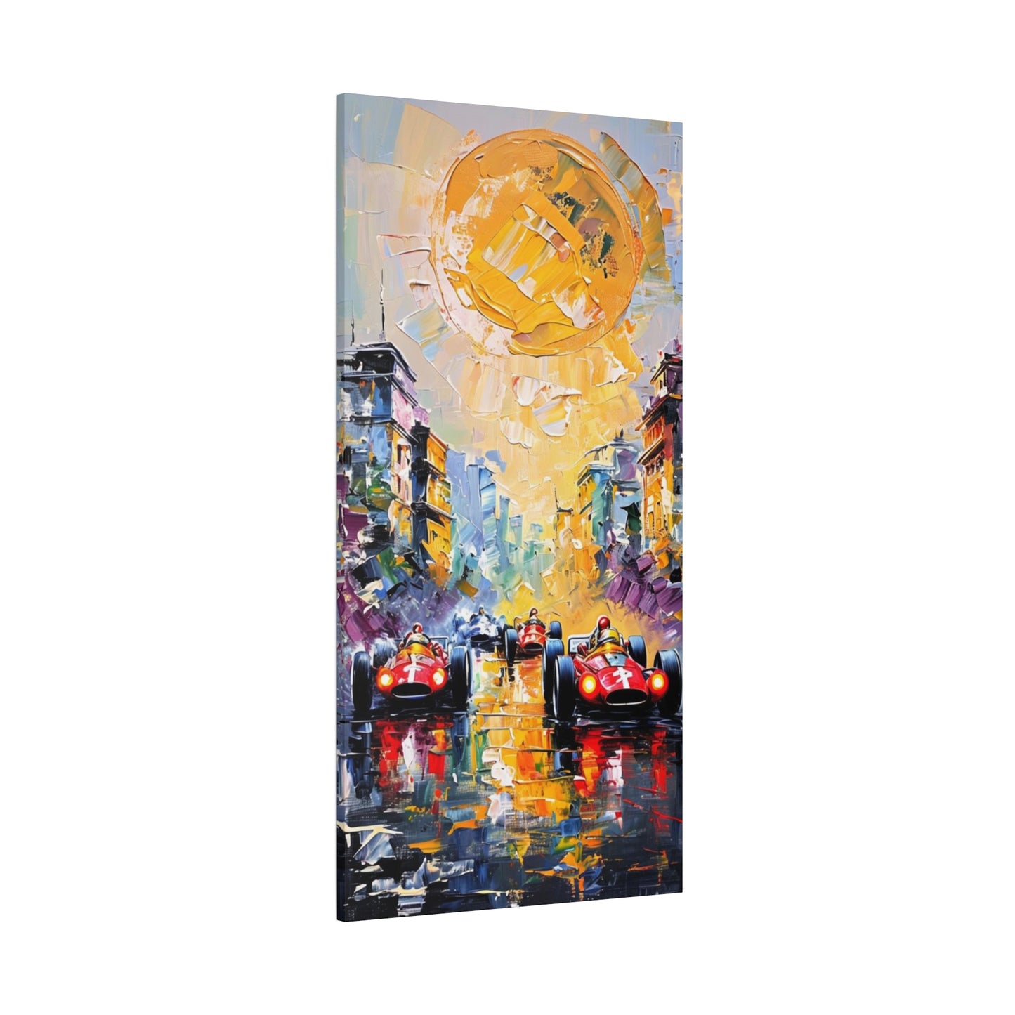 Vintage Formula One Canvas Print