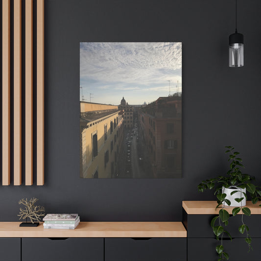 Florence Street View Canvas Print