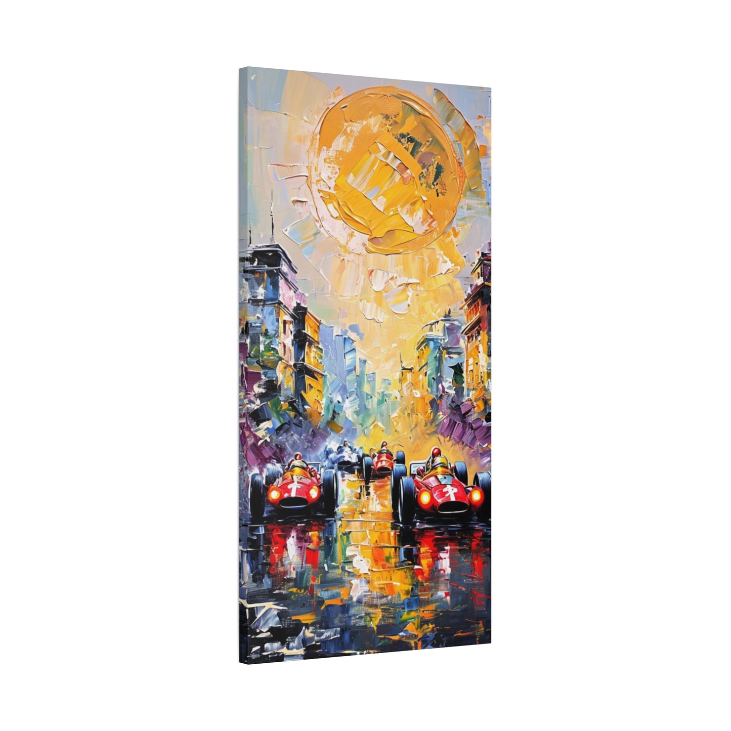 Vintage Formula One Canvas Print