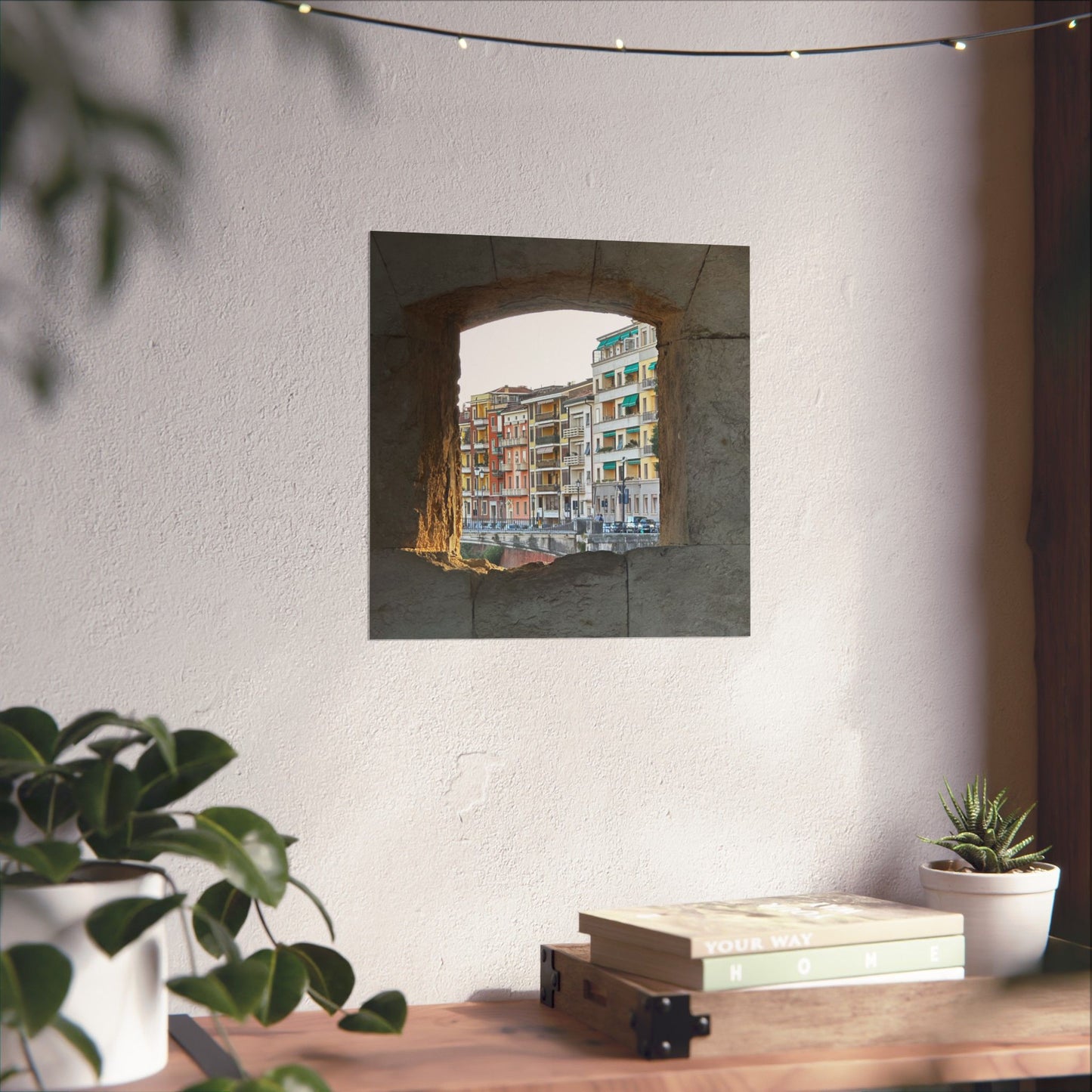 A Window Into Italy Art Print