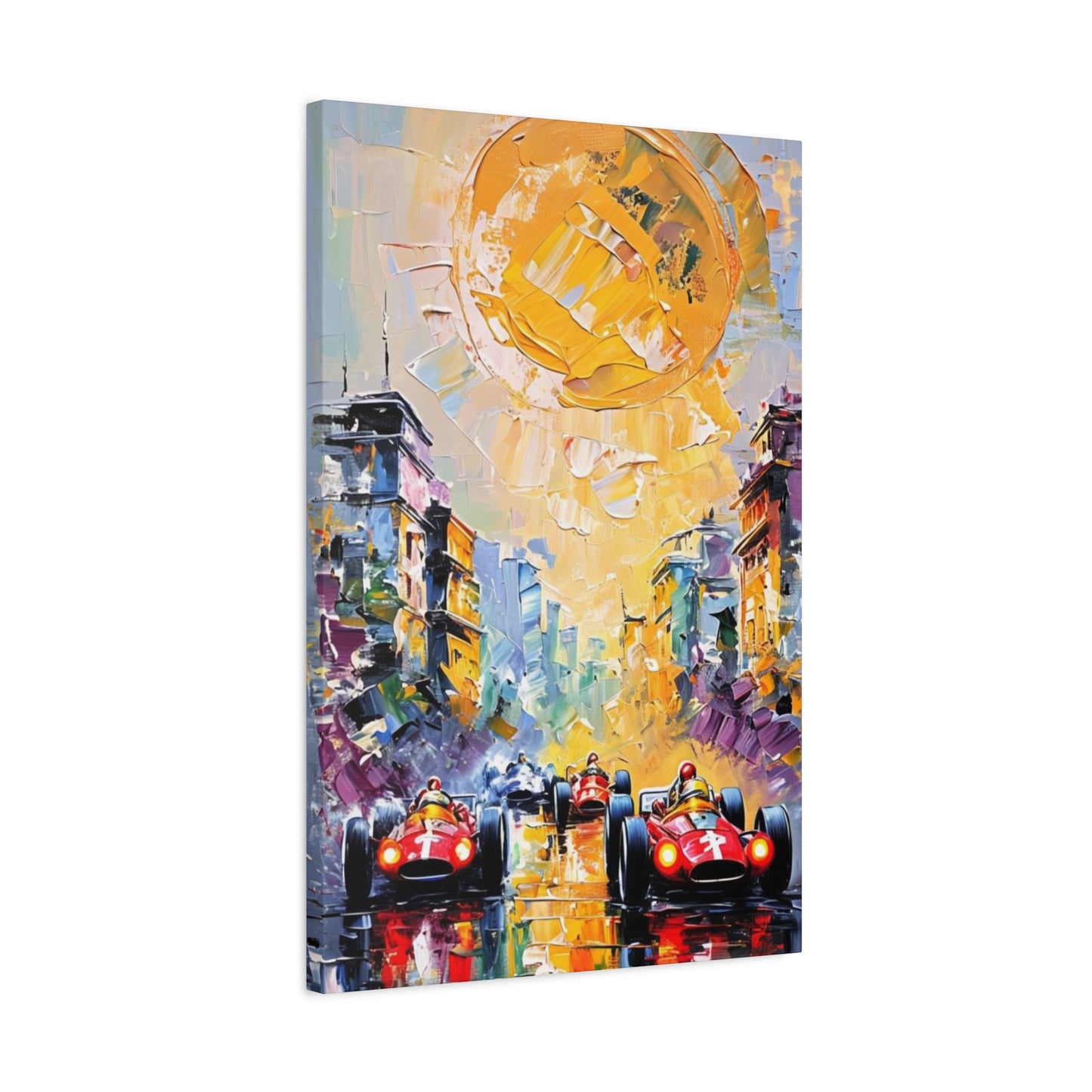 Vintage Formula One Canvas Print