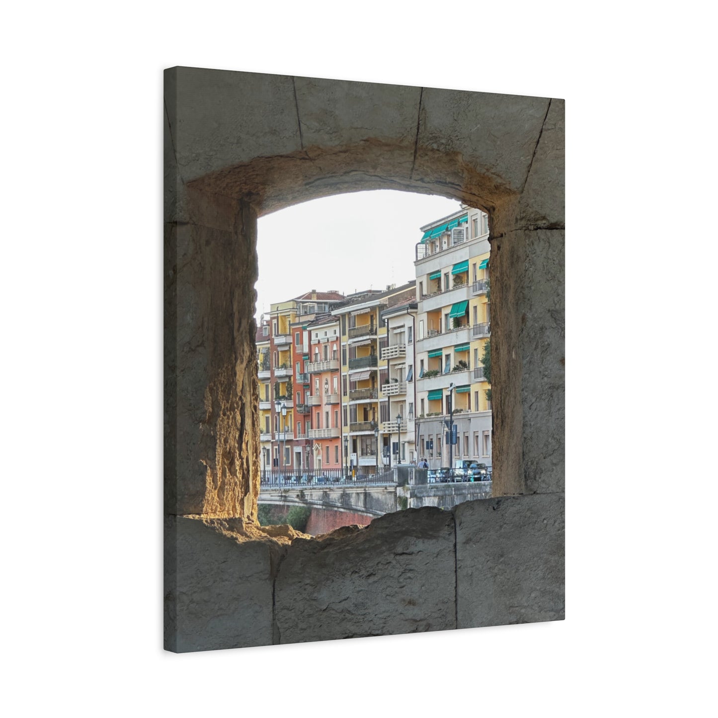 A Window Into Italy - Canvas Print