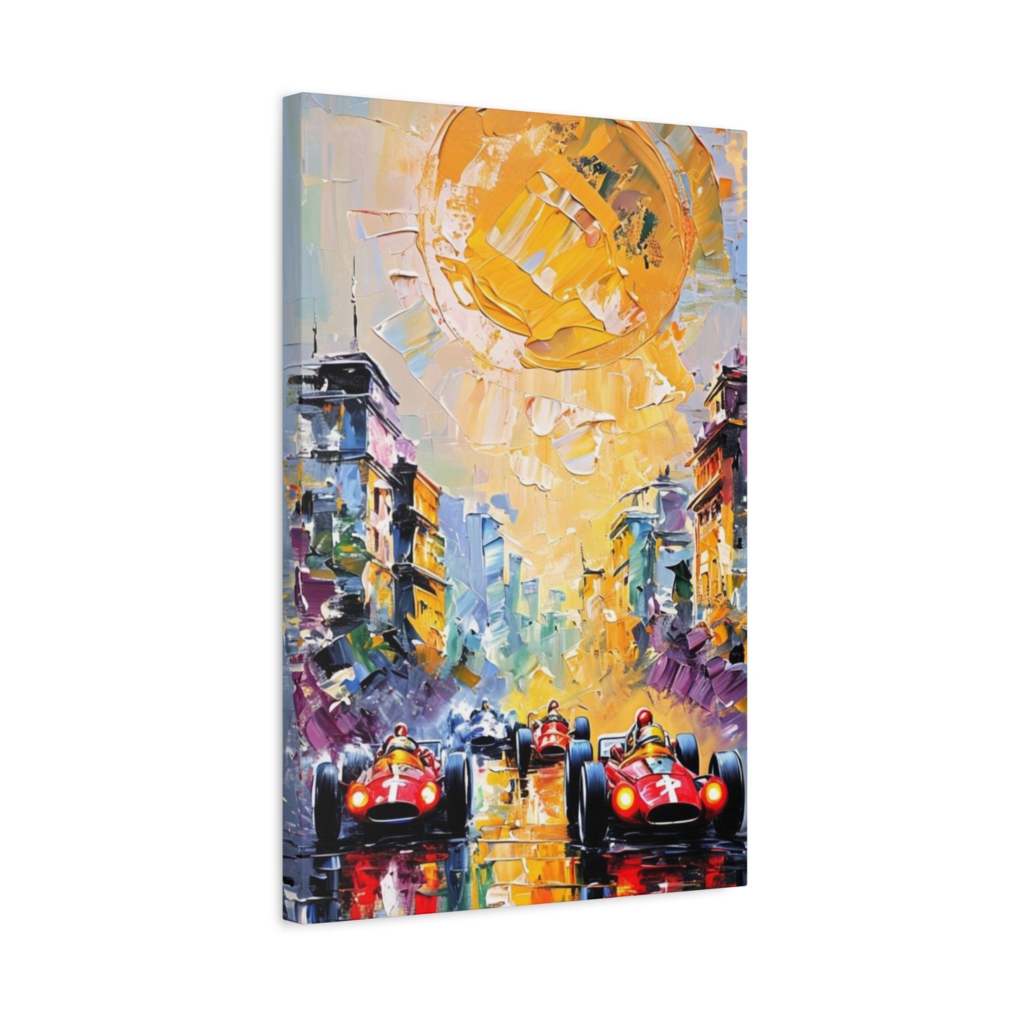 Vintage Formula One Canvas Print