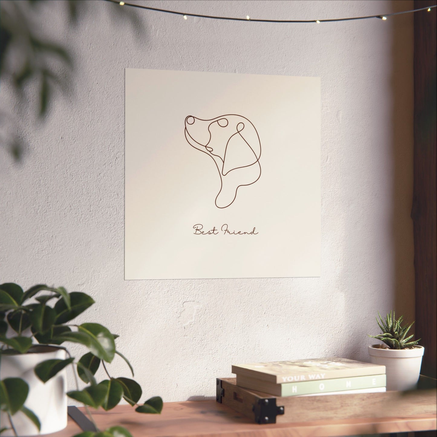 Man's Best Friend Art Print