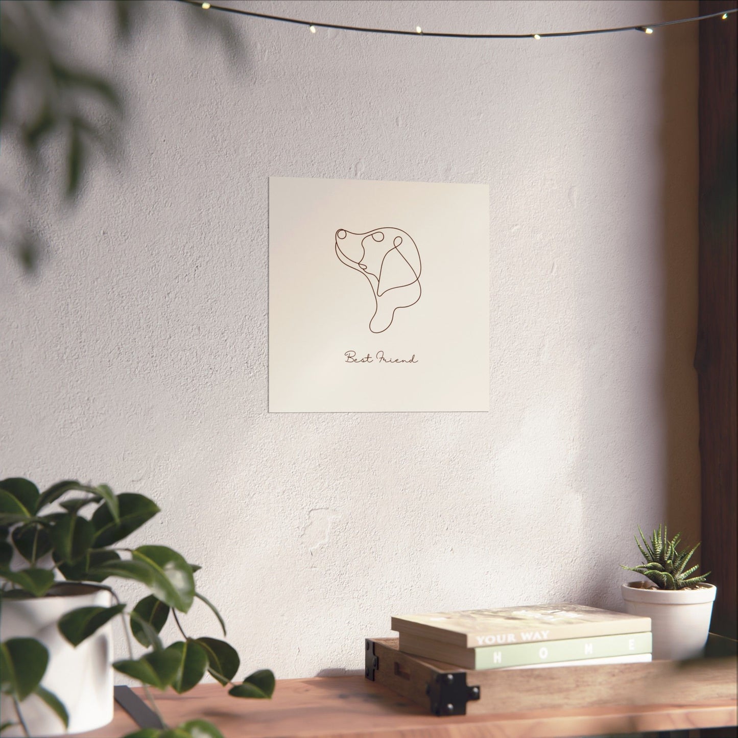 Man's Best Friend Art Print
