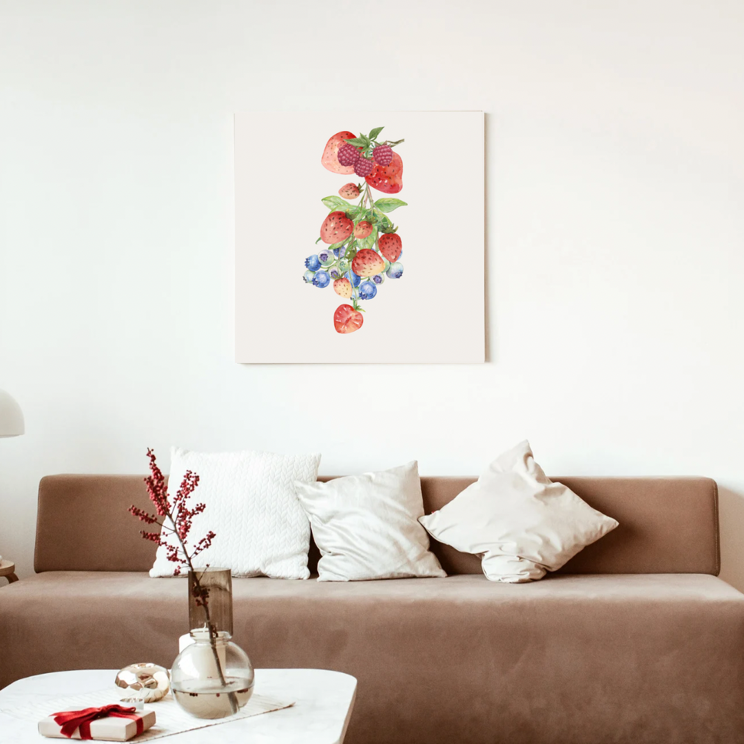 Berry Daydreams Canvas Print