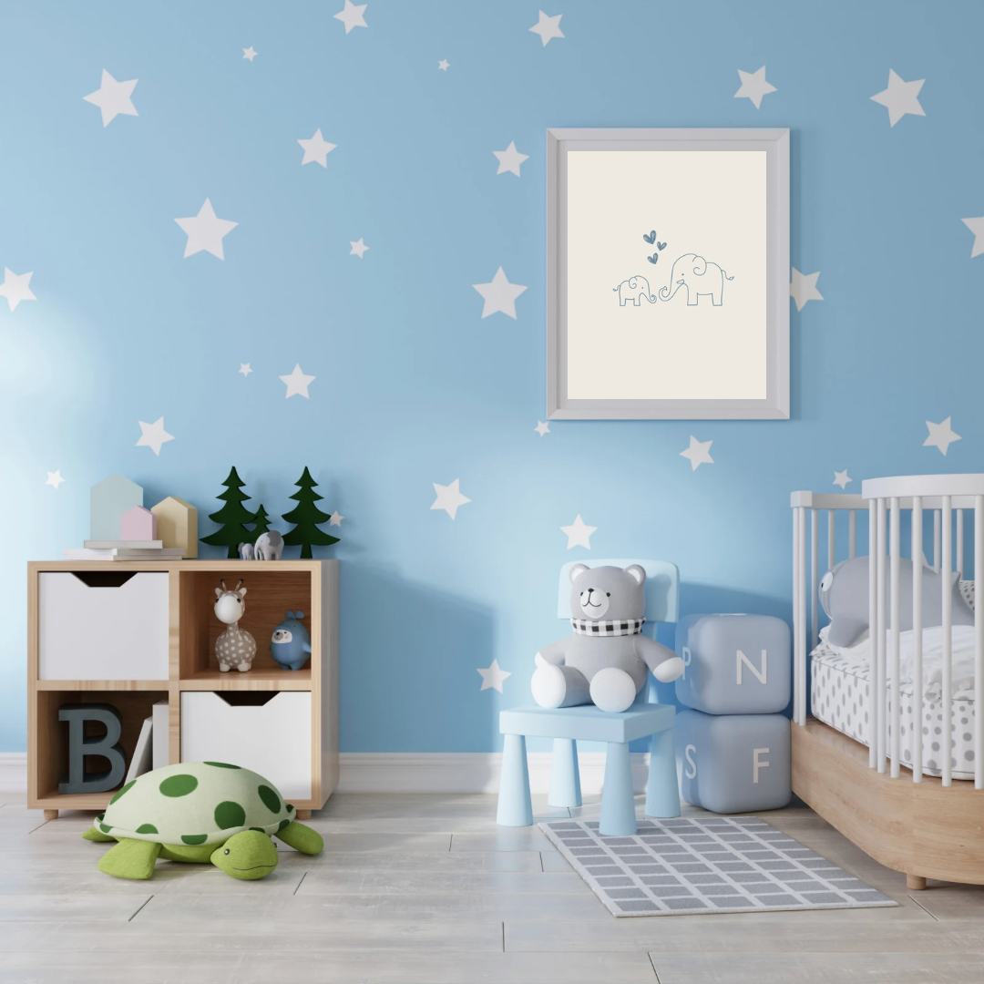 Elephant Kiss Print