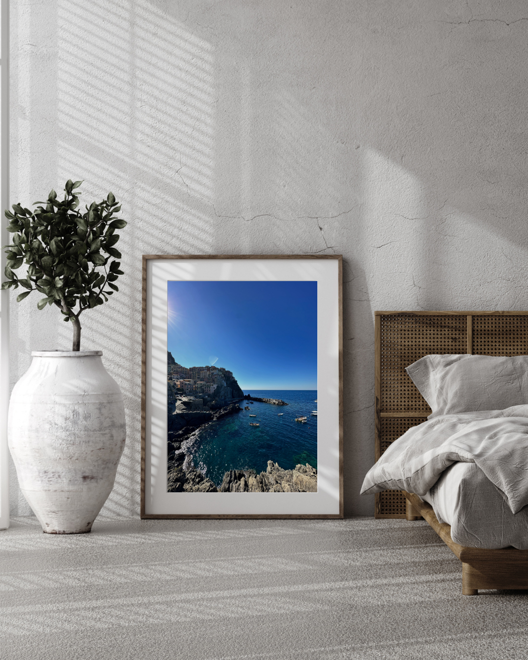 Cinque Terre Italy Coastal Print