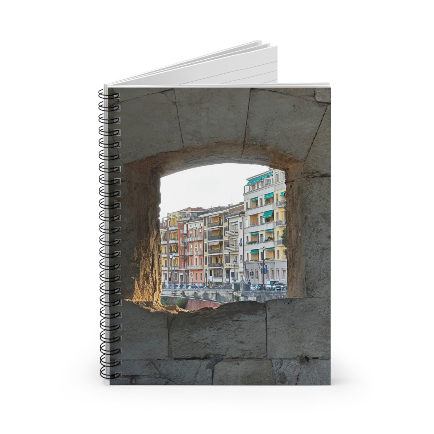 A Window Into Italy Spiral Notebook