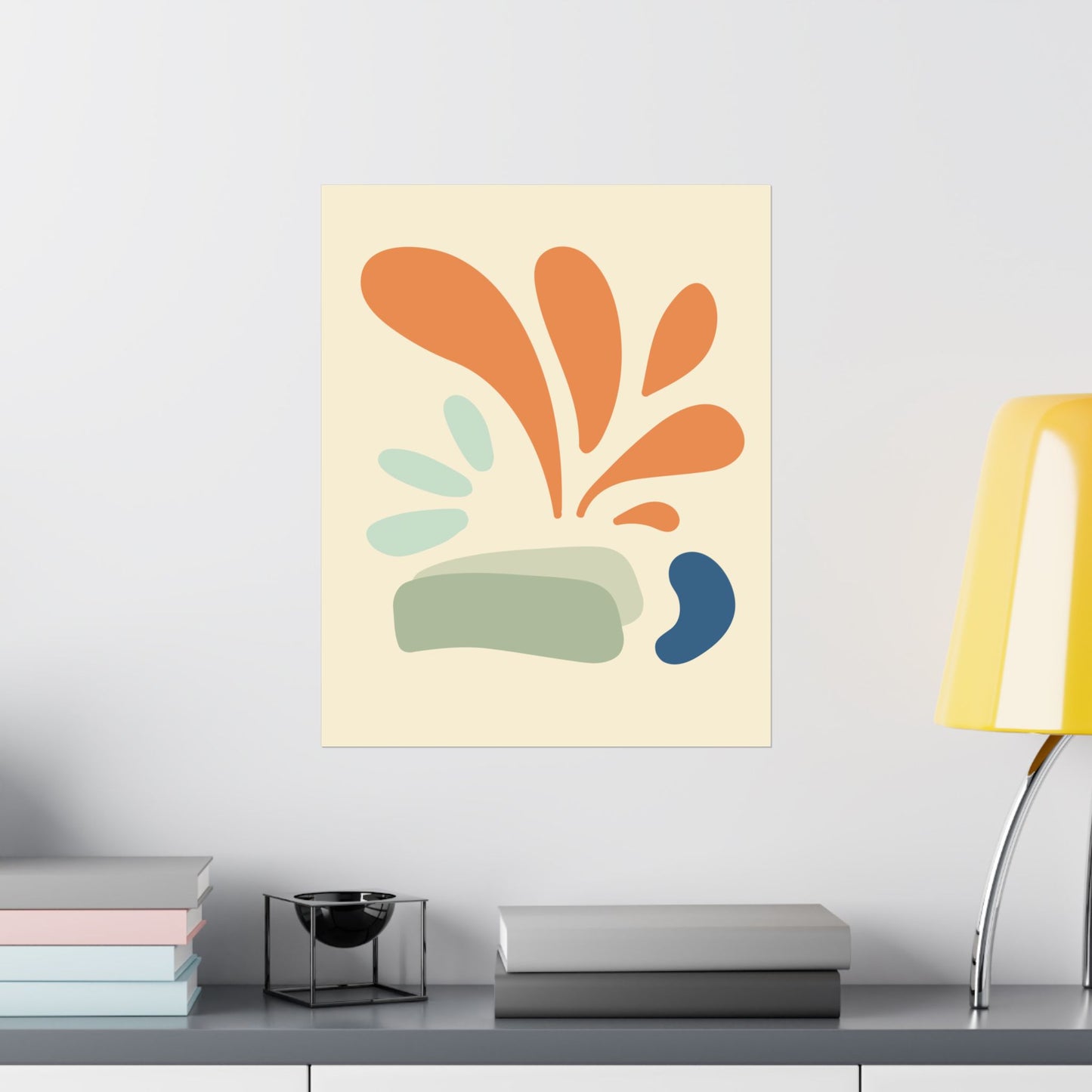 Abstract Art - Hand-Drawn Art Print - The Argyle Market Original #2, Minimalistic Art, Minimalist, Hand-Drawn Art