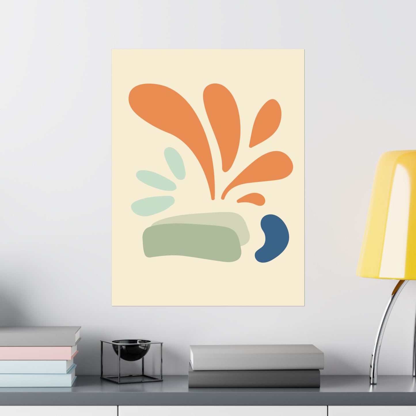 Abstract Art - Hand-Drawn Art Print - The Argyle Market Original #2, Minimalistic Art, Minimalist, Hand-Drawn Art