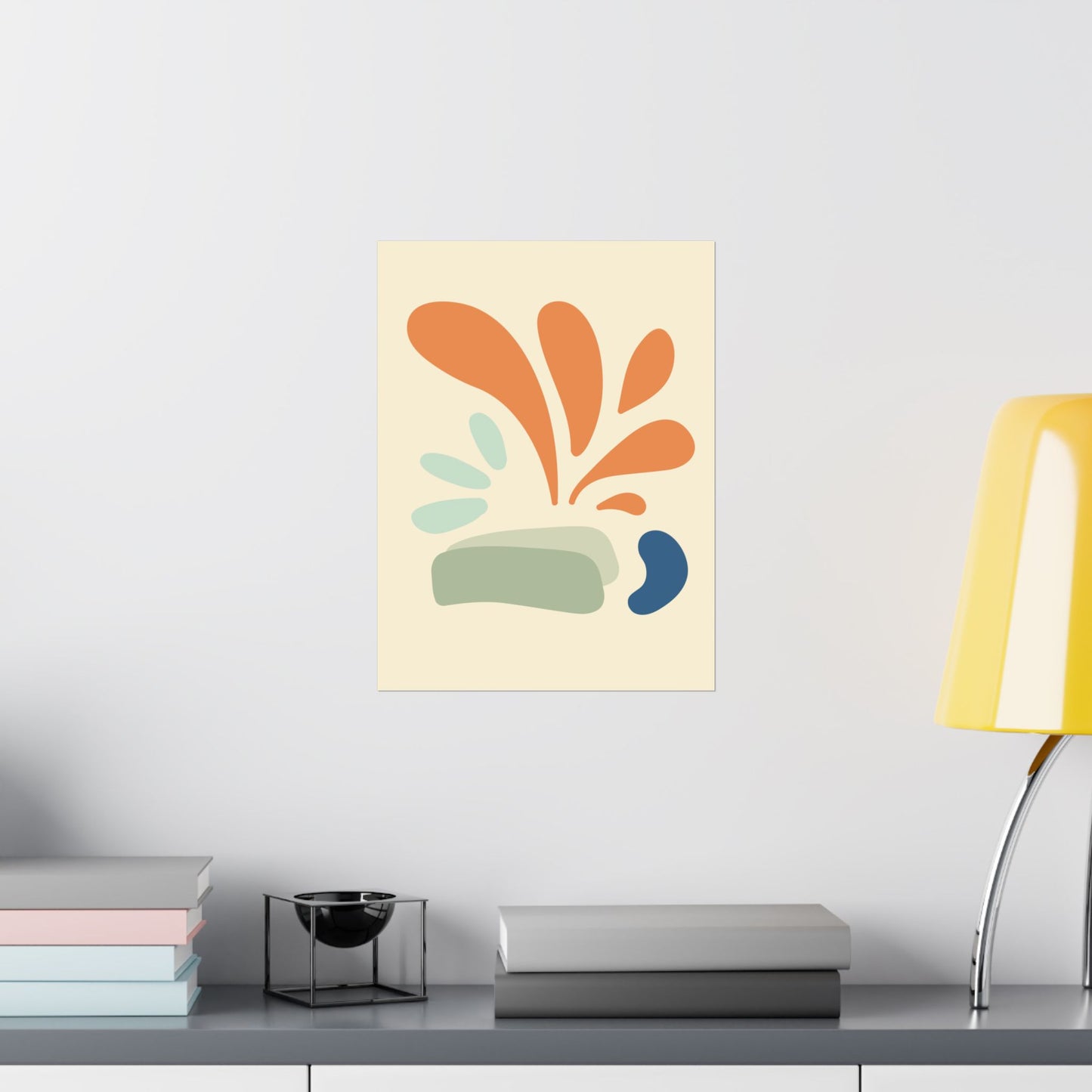 Abstract Art - Hand-Drawn Art Print - The Argyle Market Original #2, Minimalistic Art, Minimalist, Hand-Drawn Art