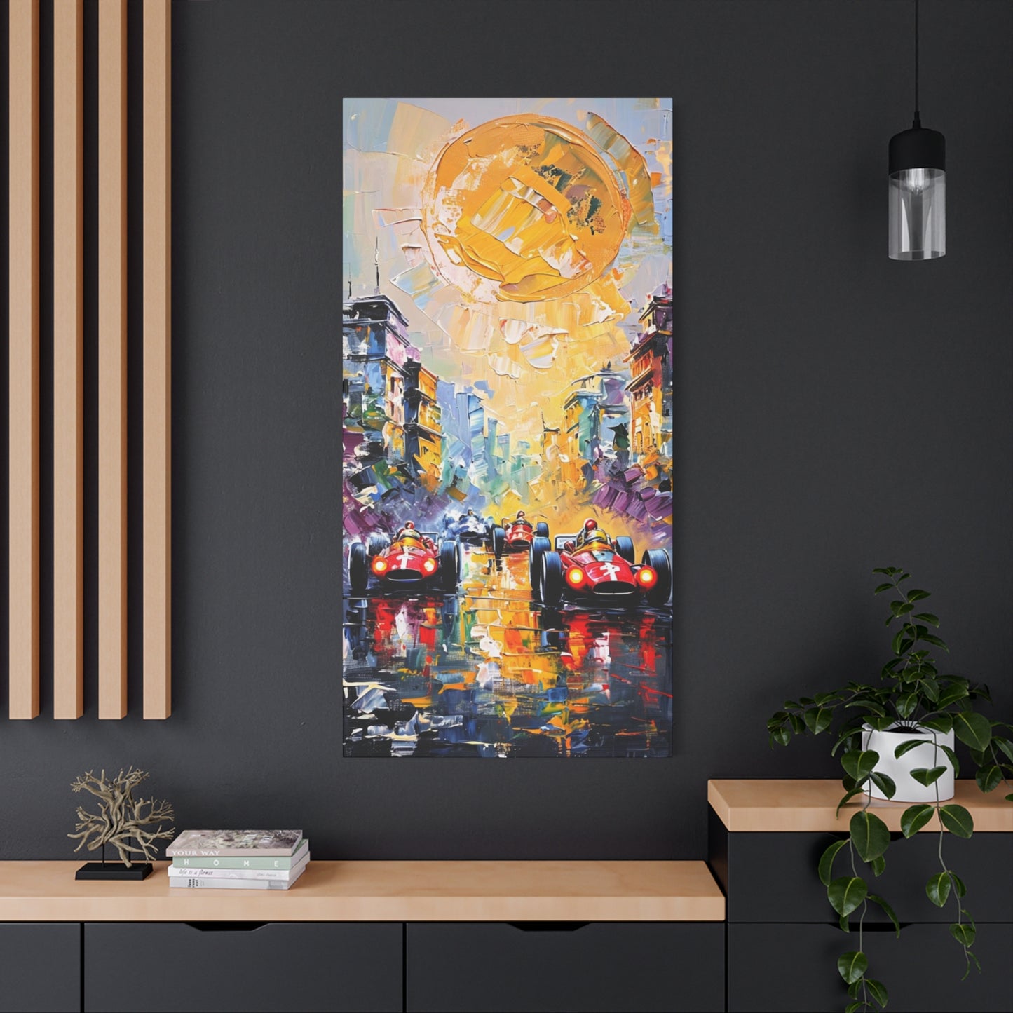 Vintage Formula One Canvas Print