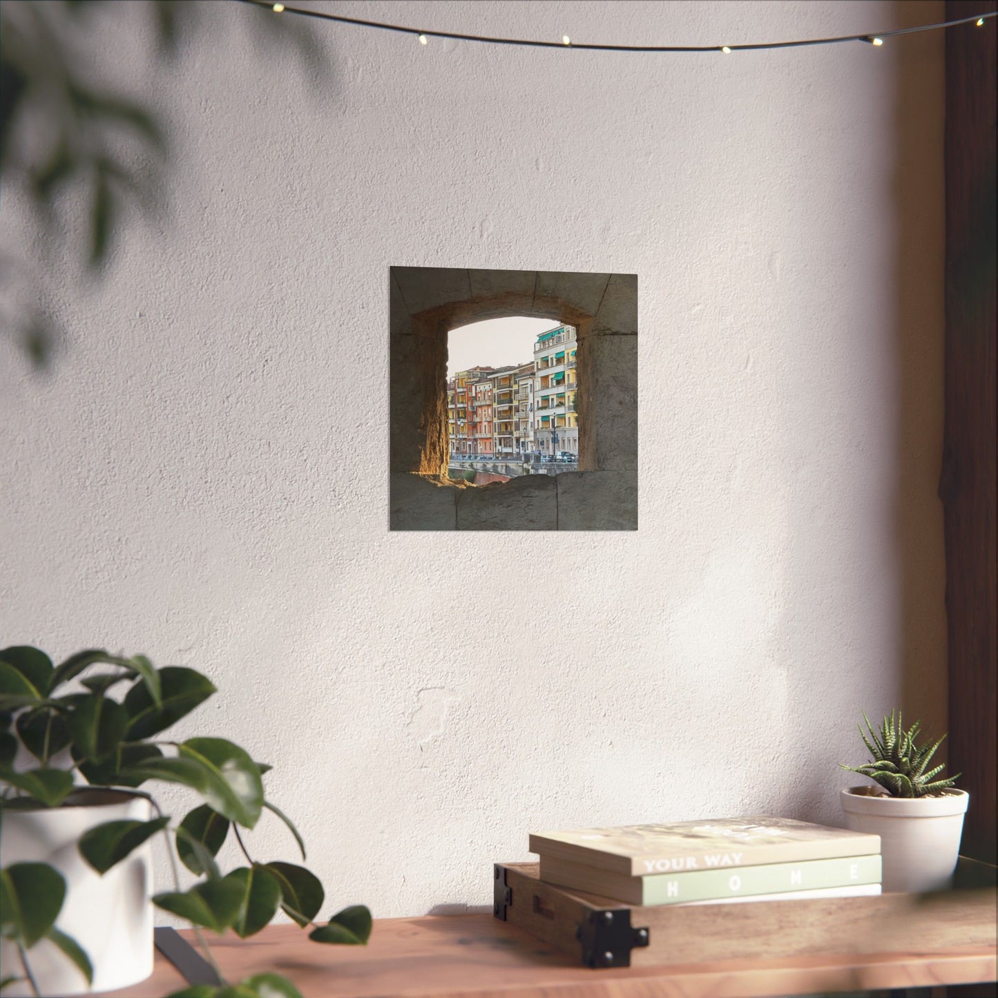 A Window Into Italy Art Print