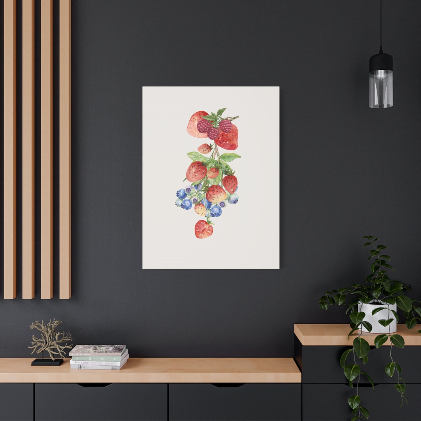 Berry Daydreams Canvas Print