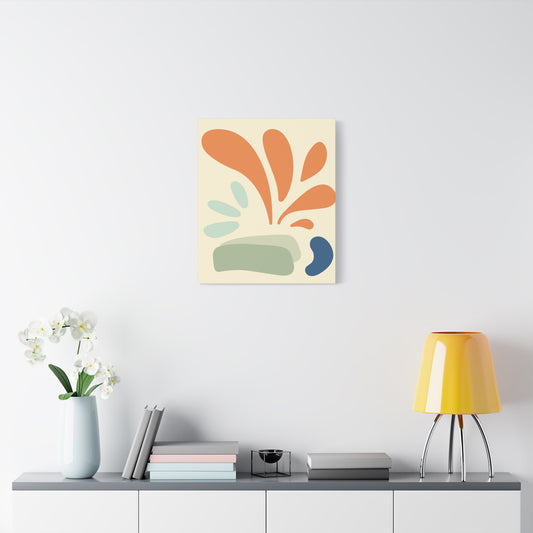 Abstract Minimalist Art Canvas Print