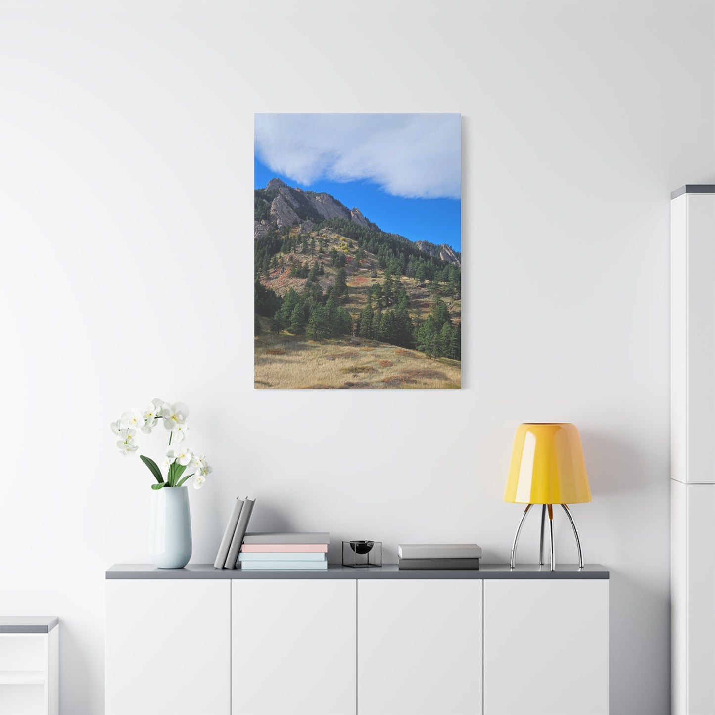 Flatirons Nature Canvas Print
