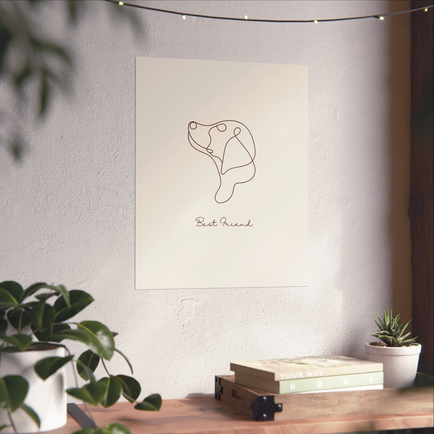 Man's Best Friend Art Print