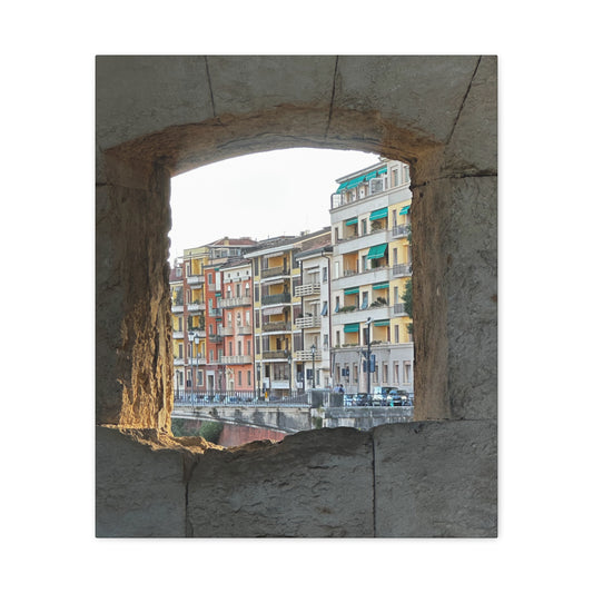 A Window Into Italy - Canvas Print