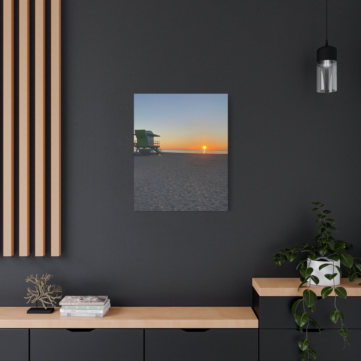 Beach Sunrise Canvas Print