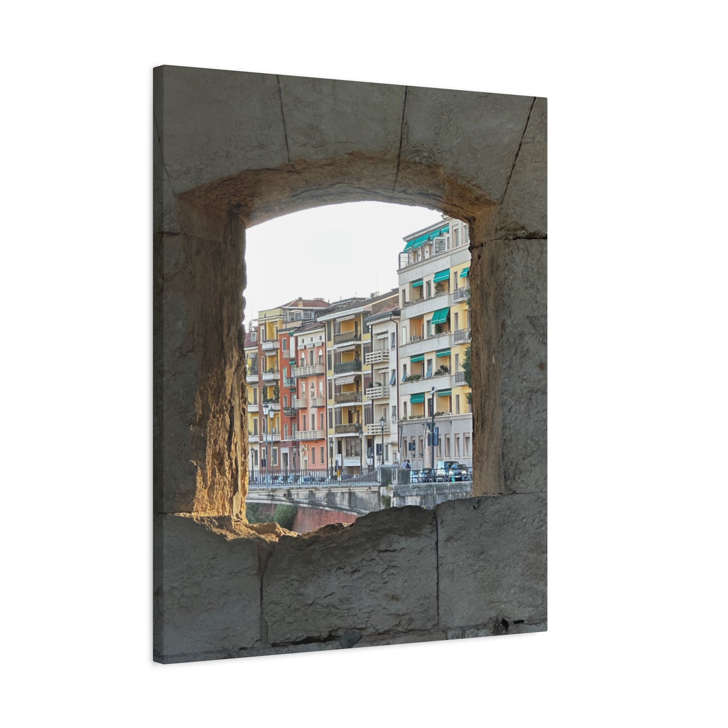 A Window Into Italy - Canvas Print