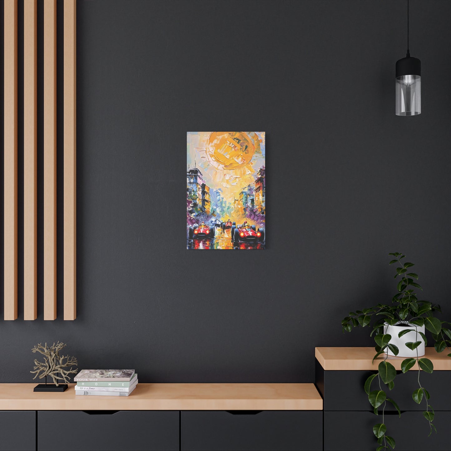 Vintage Formula One Canvas Print
