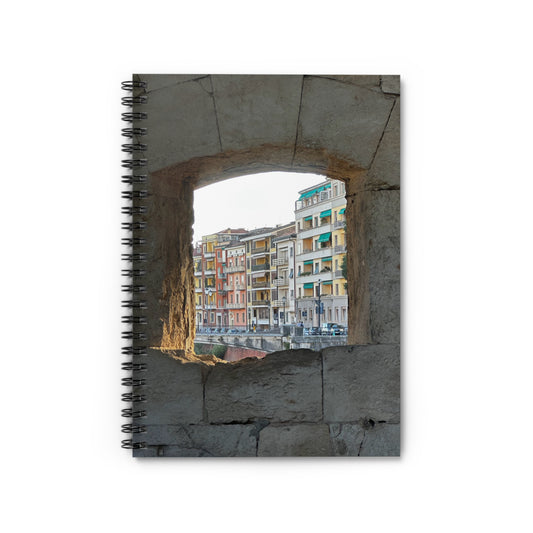 A Window Into Italy Spiral Notebook