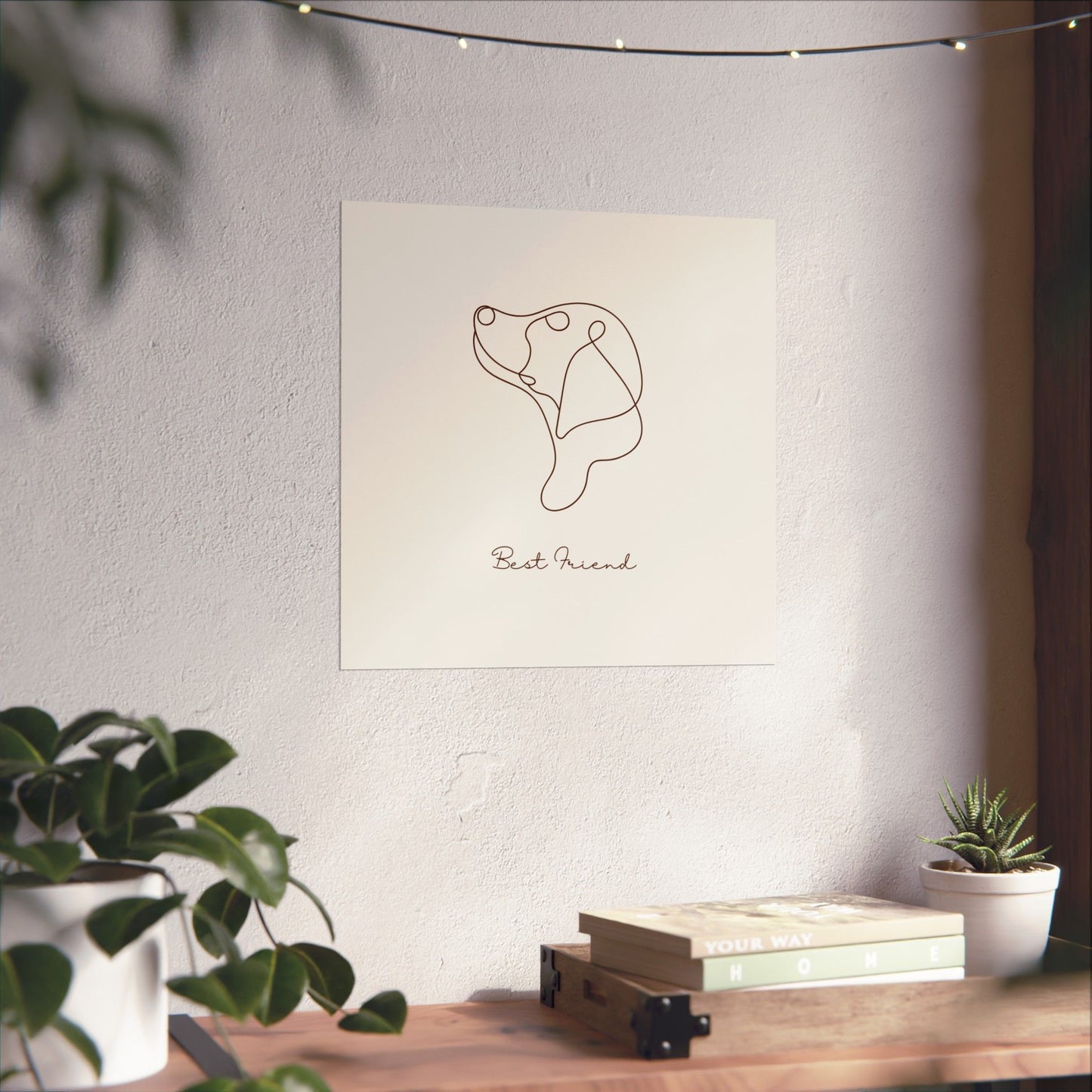 Man's Best Friend Art Print