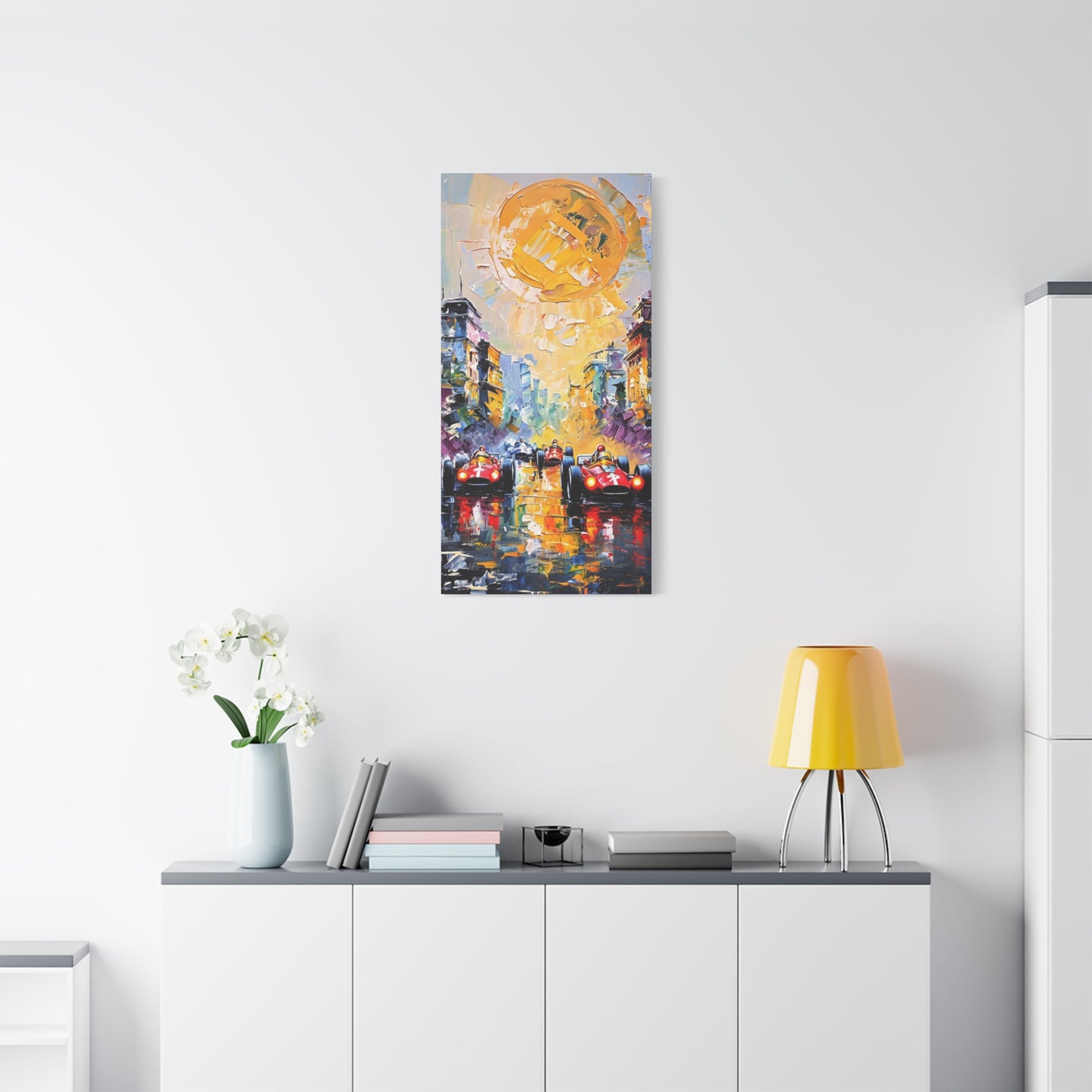 Vintage Formula One Canvas Print