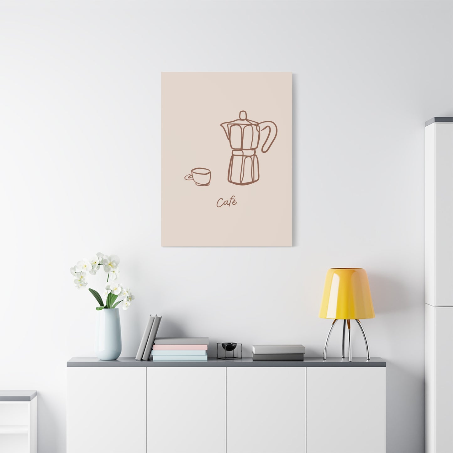 Light Café Canvas Print