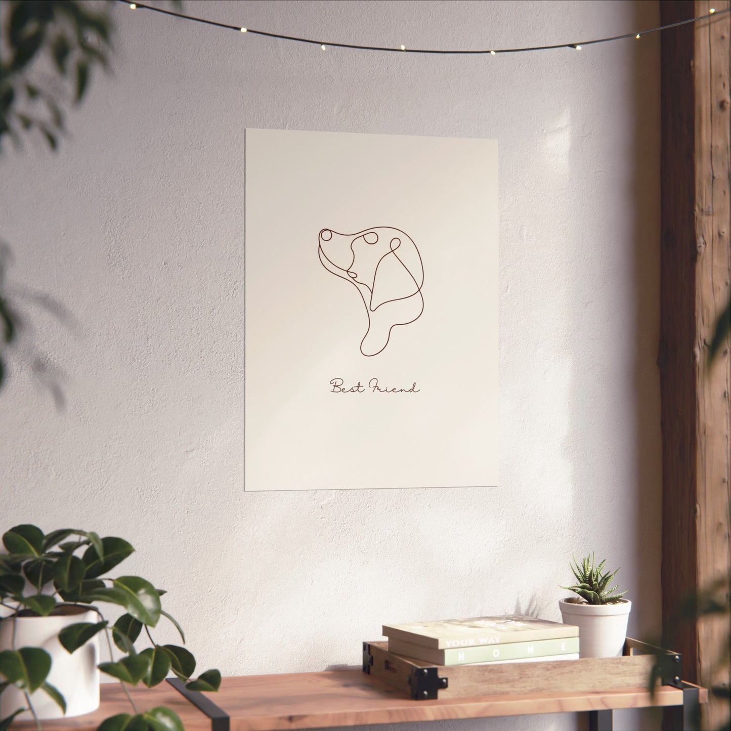 Man's Best Friend Art Print