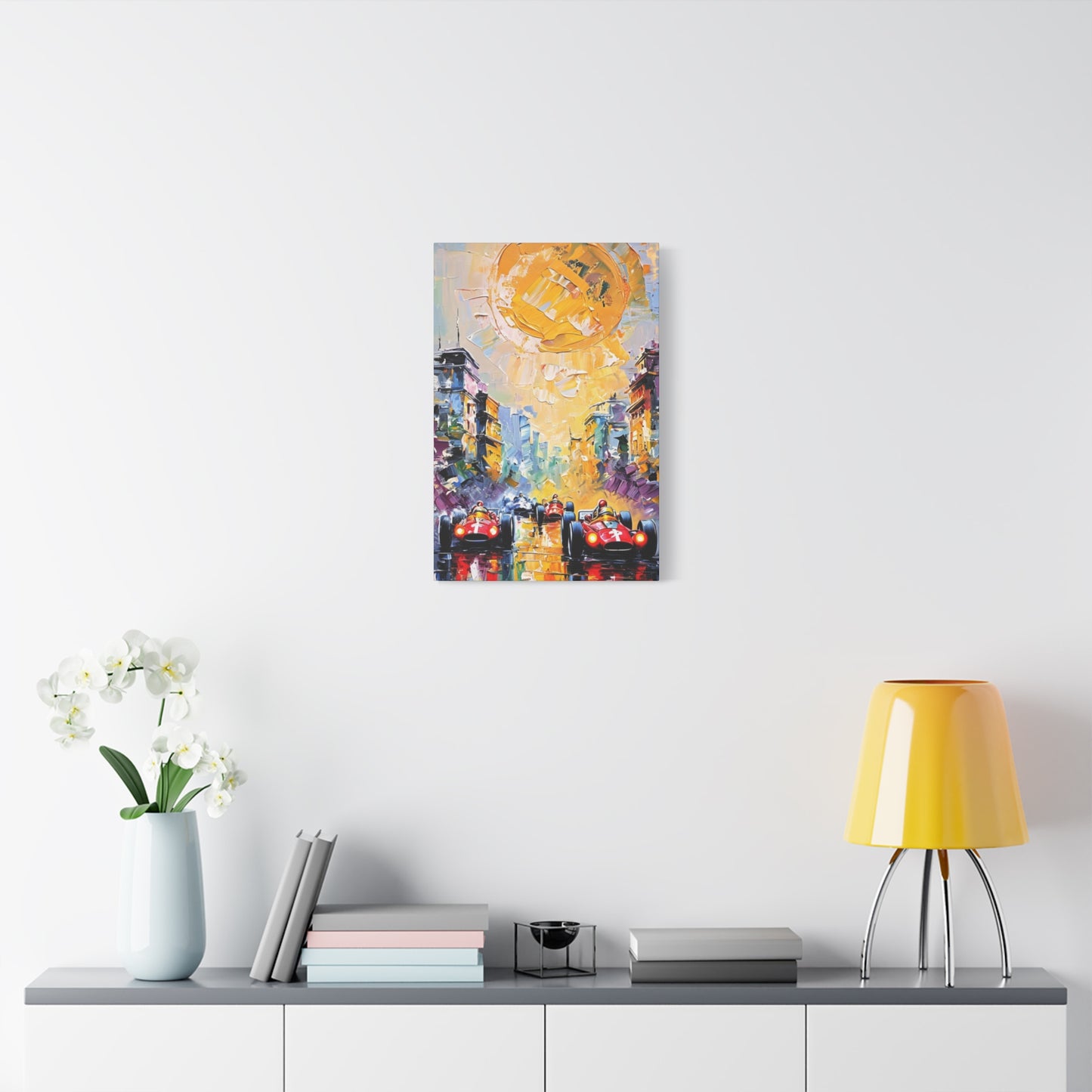 Vintage Formula One Canvas Print