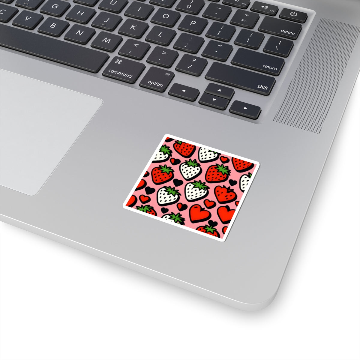 Strawberry Hearts Sticker