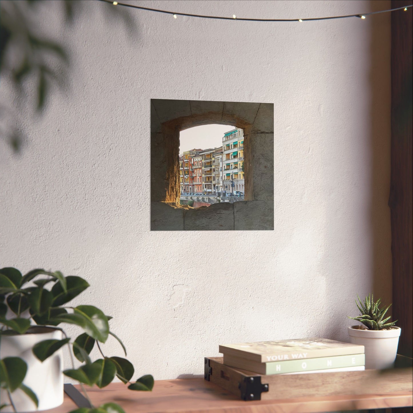 A Window Into Italy Art Print