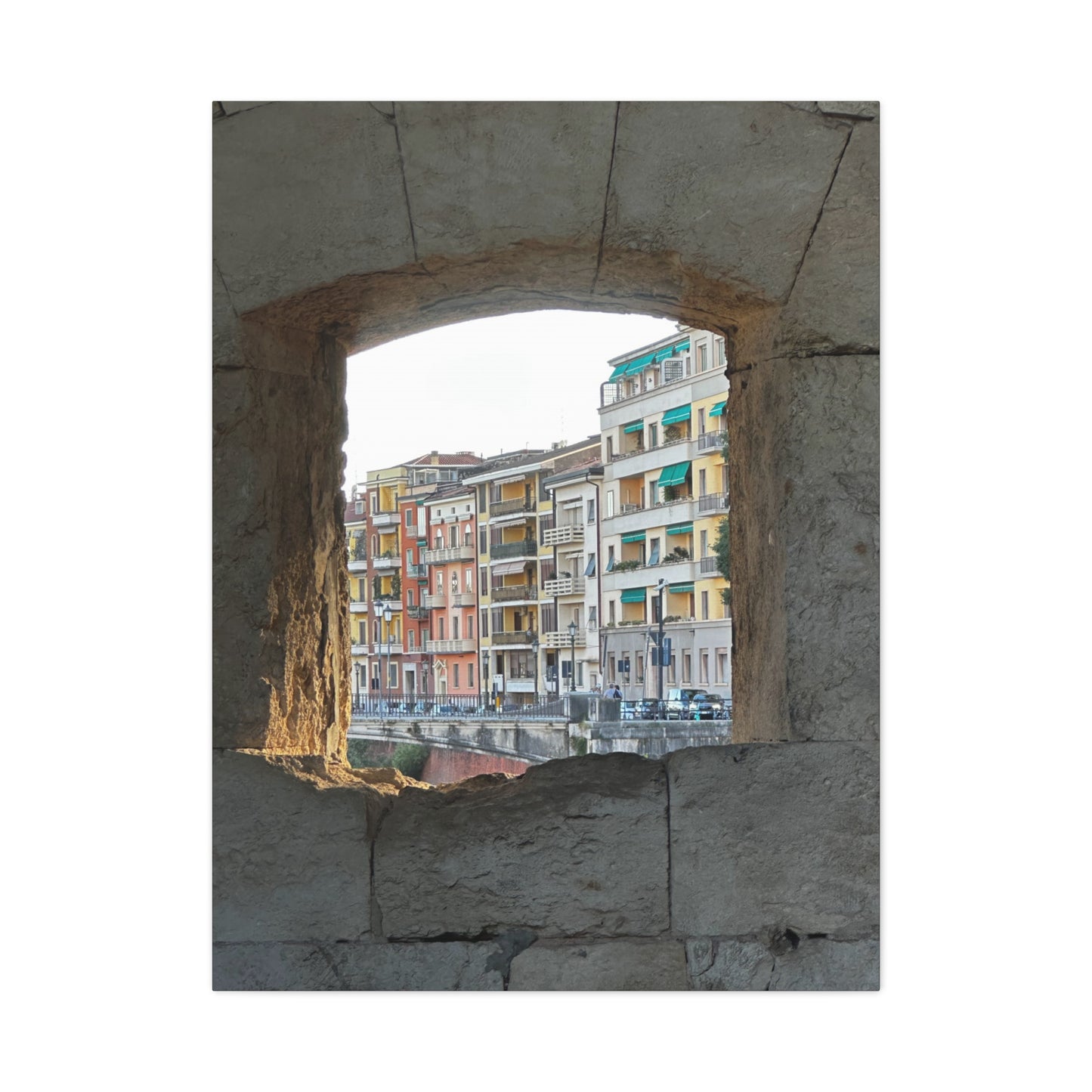 A Window Into Italy - Canvas Print