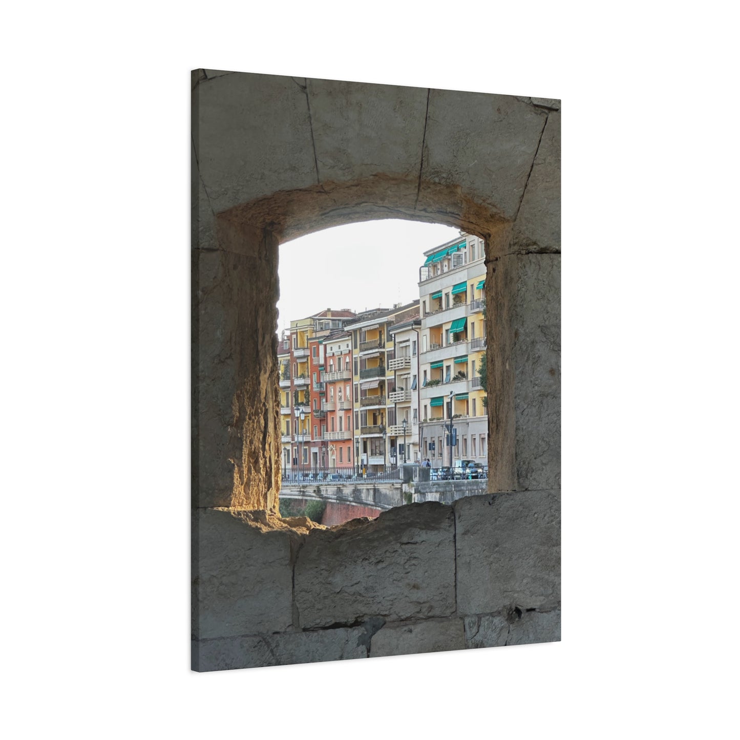 A Window Into Italy - Canvas Print