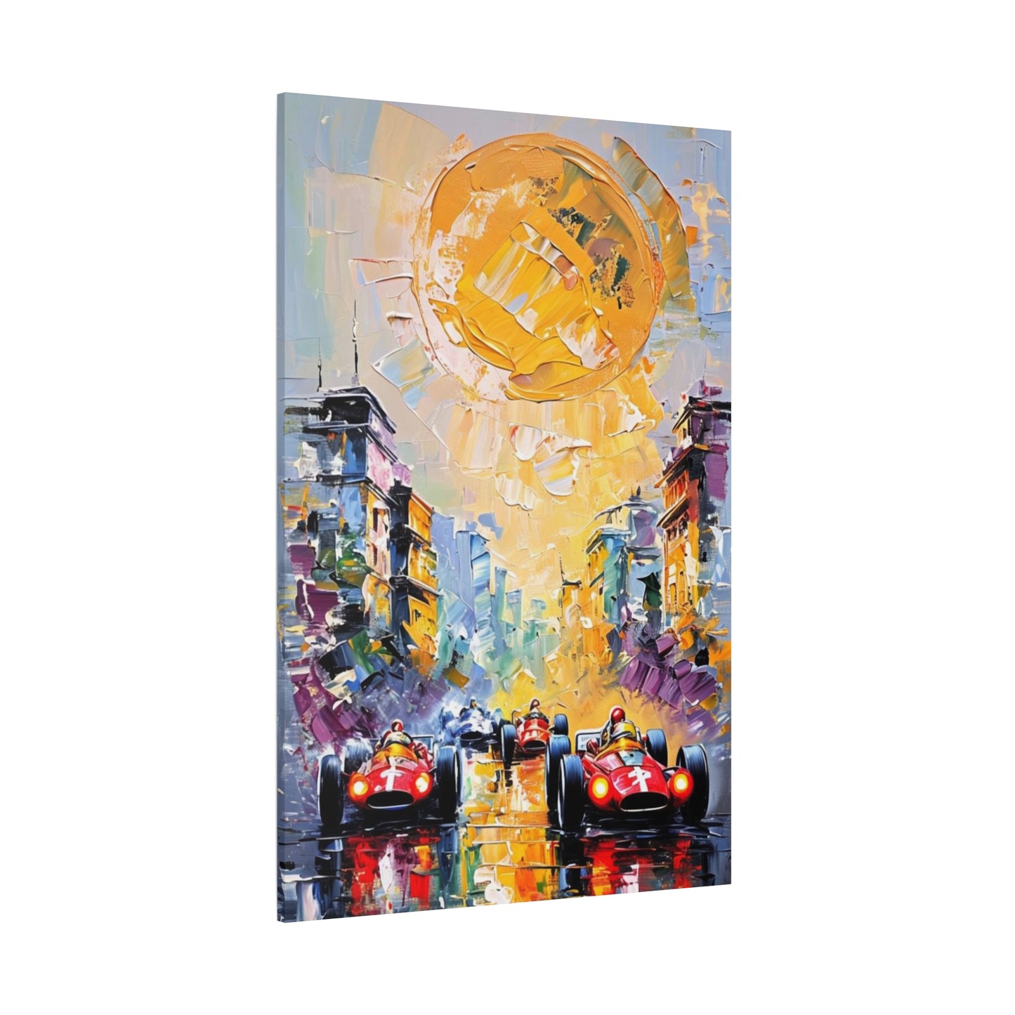 Vintage Formula One Canvas Print