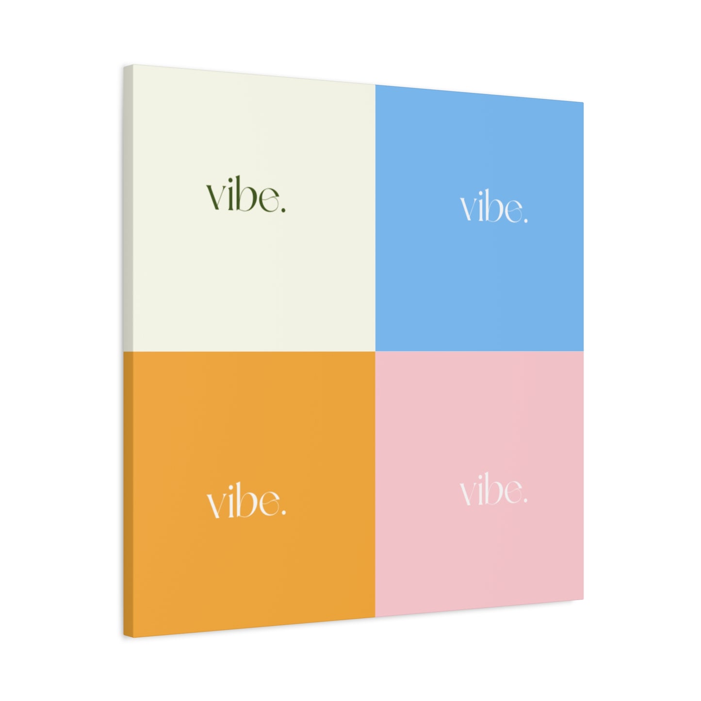 Vibe. Art Canvas Print
