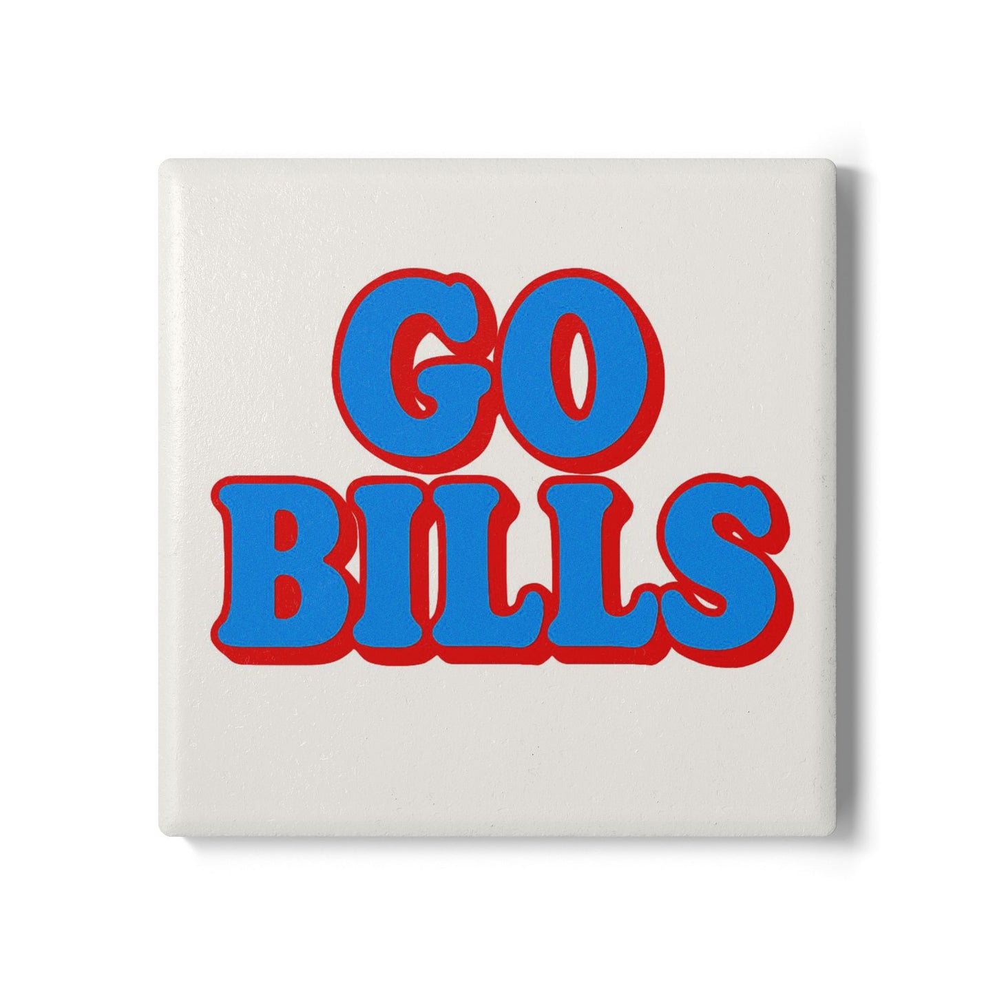 Go Bills Ceramic Coaster