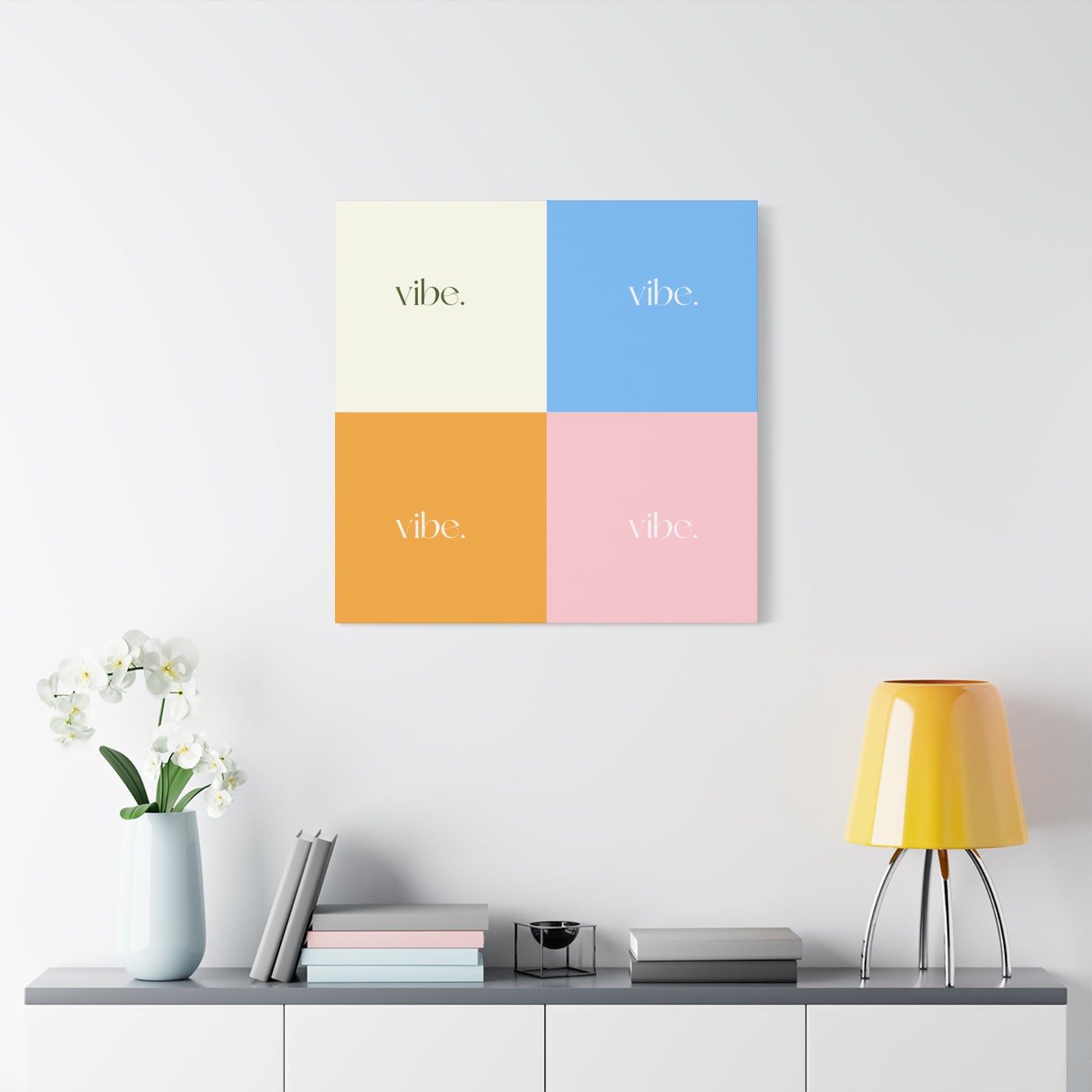 Vibe. Art Canvas Print