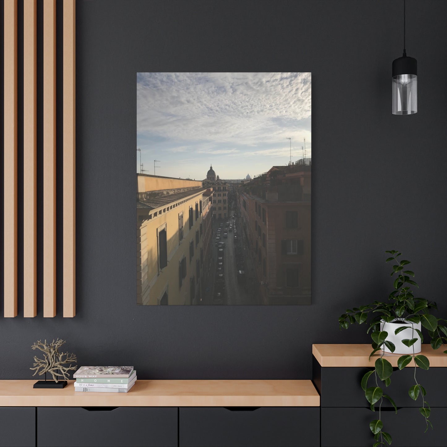 Florence Street View Canvas Print