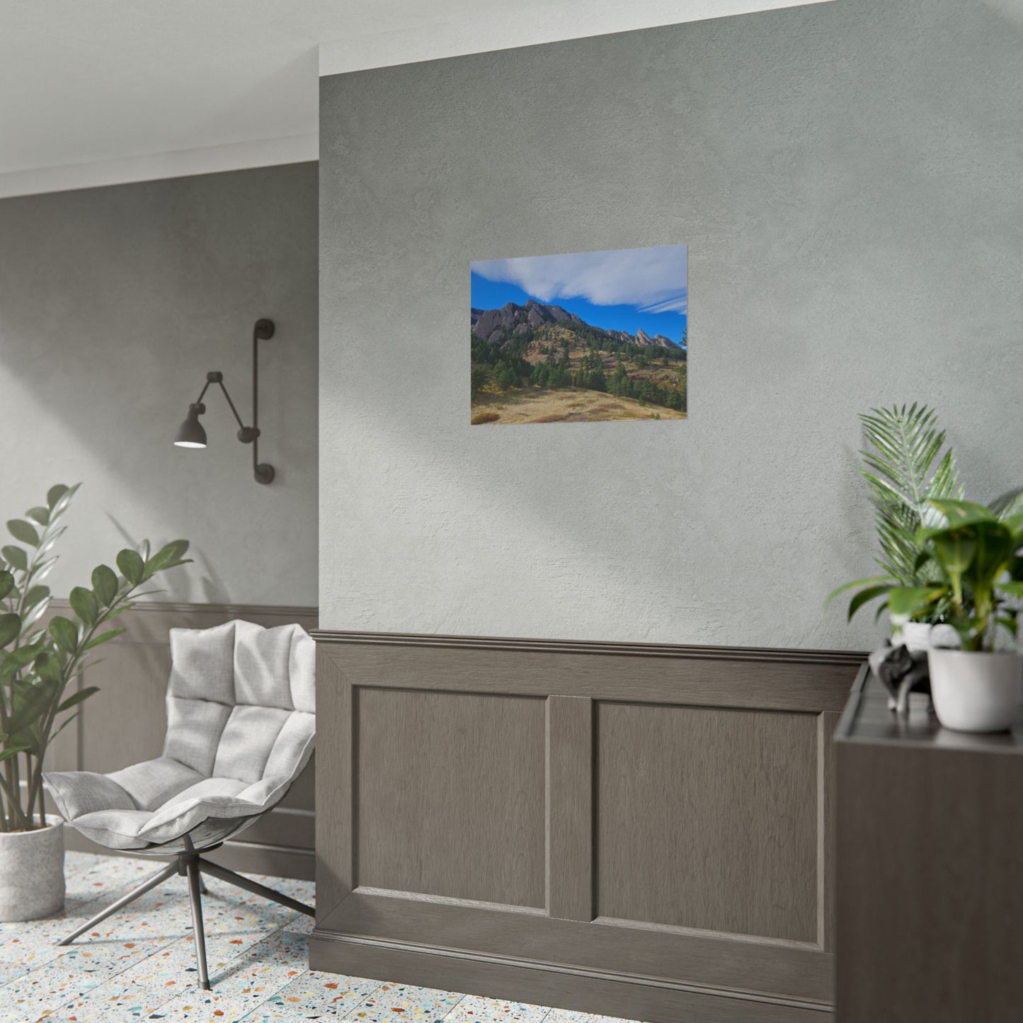 Flatirons Nature Print