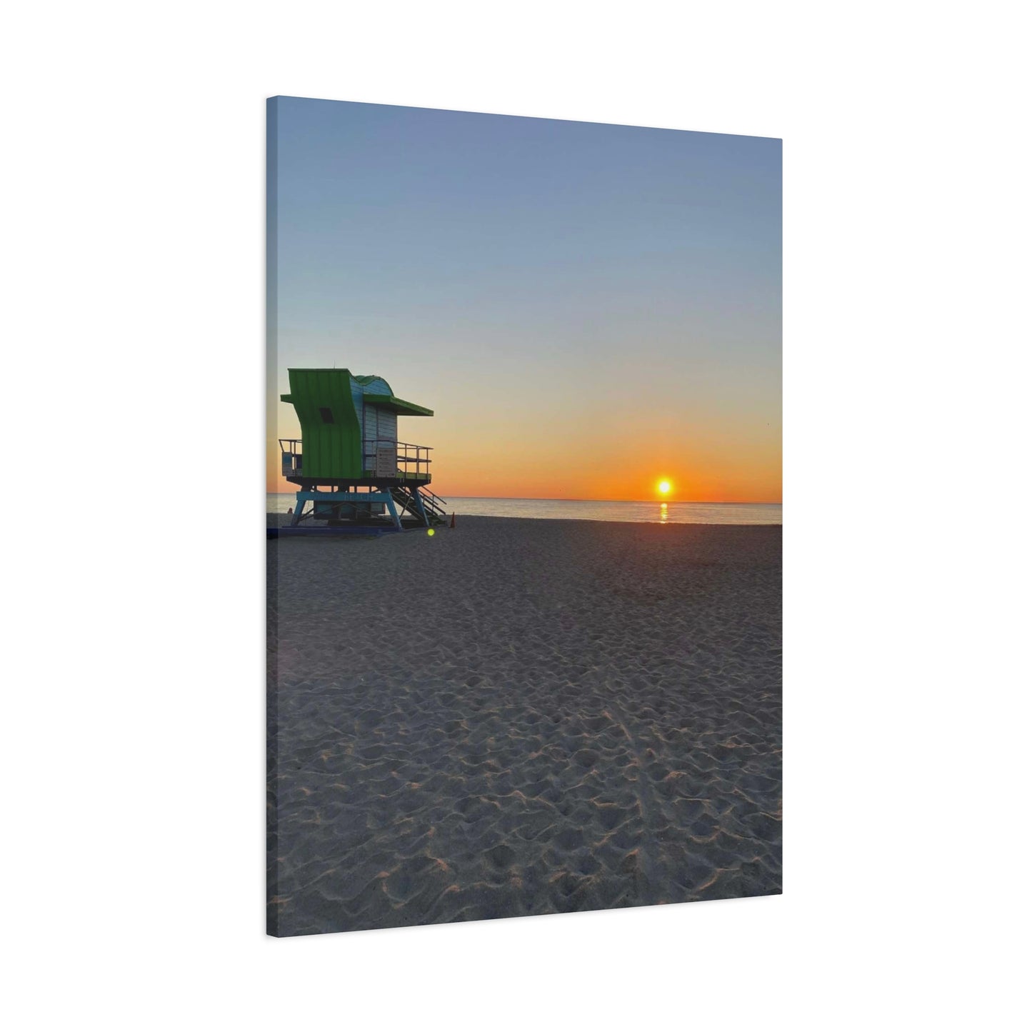 Beach Sunrise Canvas Print