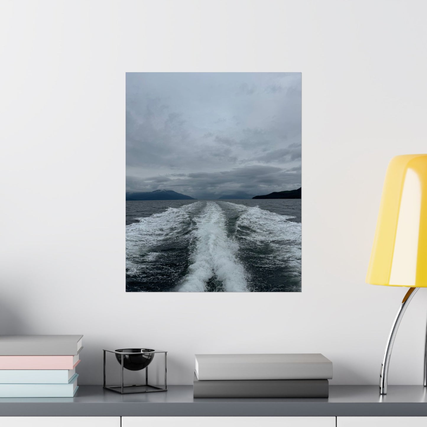 Dark and Wavy - Art Print