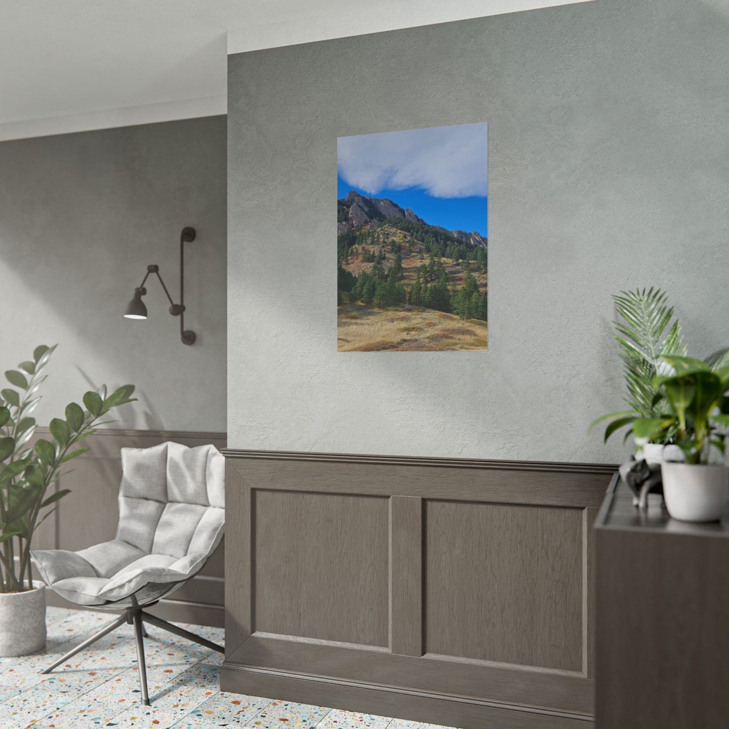 Flatirons Nature Print