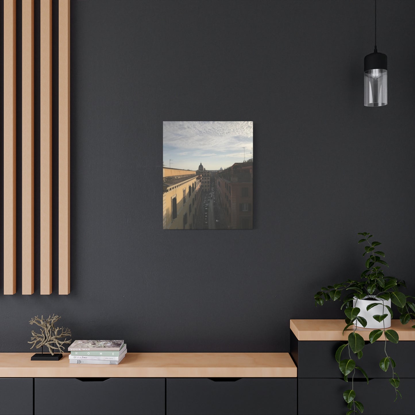 Florence Street View Canvas Print