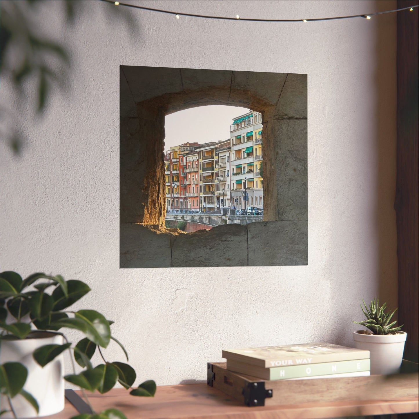 A Window Into Italy Art Print