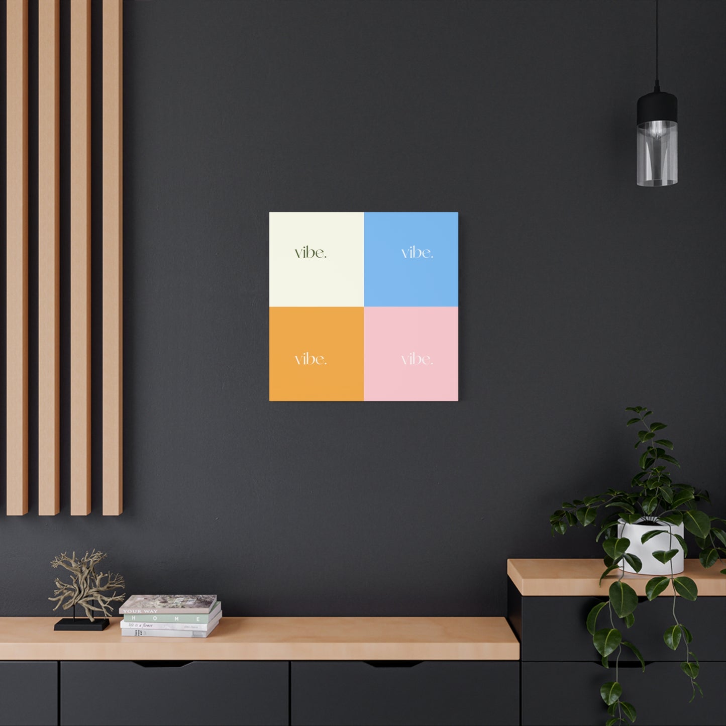 Vibe. Art Canvas Print